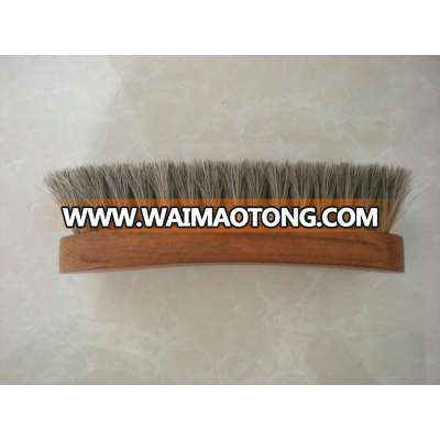 Good quality horse hair shoe brush