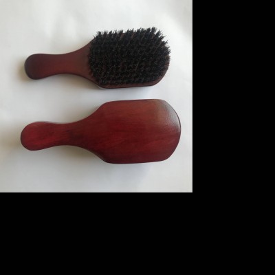 New Magic Wooden 360 Wave Curved Club Brush With Hard Bristle