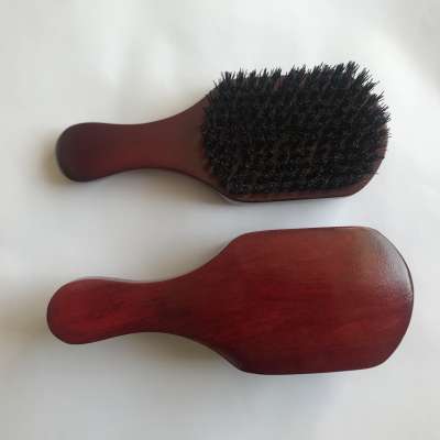 New Magic Wooden 360 Wave Curved Club Brush With Hard Bristle