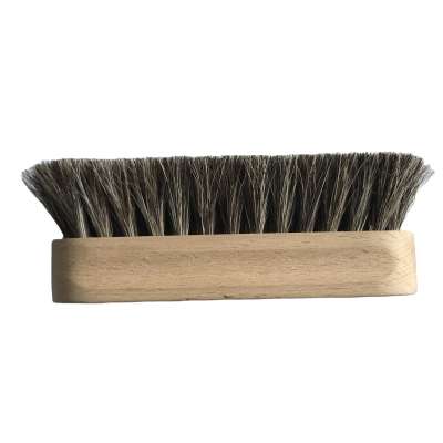 New Pure Horse Hair Natural Wooden Handle Shoe Cleaner Brush